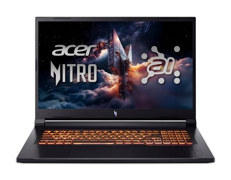 Acer Nitro V17 AI ANV17-41-R1PD Full HD Notebook 43,9 cm (17.3 Zoll) 1920 x 1080 Pixel 32 GB Ram 1 TB SSD Windows 11 Home AMD Ryzen 7 max. 5,1 GHz NVIDIA GeForce RTX 5070  (Schwarz) f&uuml;r 1.999,00 Euro