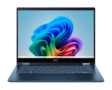 Acer Swift Spin AI SFSP14-Q51T-X0AS WUXGA Notebook 35,6 cm (14 Zoll) 1920 x 1200 Pixel 16 GB Ram 512 GB SSD Windows 11 Home Qualcomm Snapdragon max. 4 GHz  (Blau) f&uuml;r 1.626,00 Euro
