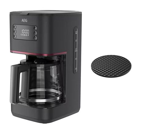 AEG CM6-1-6BO 15 Tassen Filterkaffeemaschine 1,3 l  (Schwarz) f&uuml;r 119,95 Euro