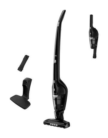 AEG CX7-3-45EB Ergorapido Plus Handstaubsauger Beutellos bis 48 min Laufzeit 14,4 V HEPA  (Schwarz) f&uuml;r 177,99 Euro