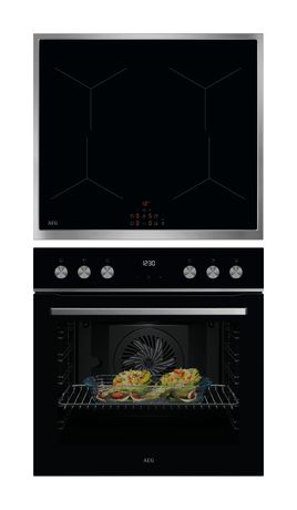 AEG EX32INDT2 (OU5AE22AB + OIX64A00XB) Herdset groß AutoClean mit 60 cm Induktions Kochfeld f&uuml;r 969,00 Euro