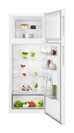 AEG RDB424E1AW 165 l / 41 l Kühl-Gefrierkombi freistehend 177 kWh Jahr  (Weiß) f&uuml;r 513,00 Euro