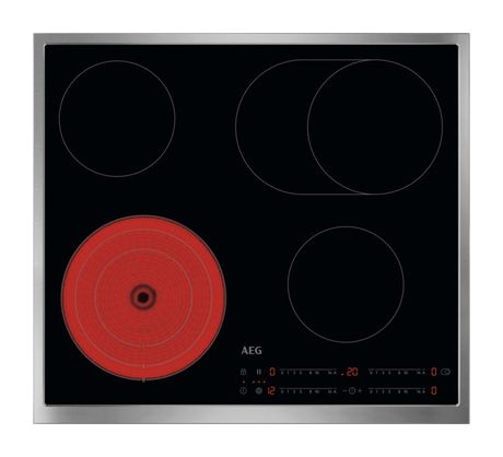 AEG TO64RAX7XB autarkes 60 cm Glaskeramik Kochfeld/Herdplatte 4 Zone(n) f&uuml;r 420,00 Euro
