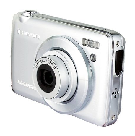 AgfaPhoto Realishot DC8200  Kompaktkamera 8x Opt. Zoom  (Silber) f&uuml;r 92,49 Euro