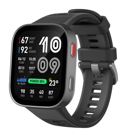 Amazfit Bip Max Digital  Smartwatch Rechteckig 324 ppi  (Grau) f&uuml;r 99,99 Euro