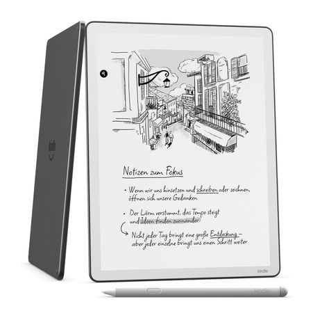 Amazon Kindle Scribe E-Reader 27,9 cm (11 Zoll) 64 GB  (Graphit) f&uuml;r 569,99 Euro
