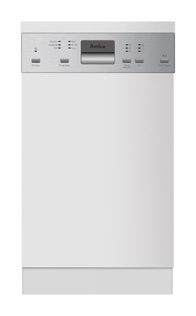 Amica EGSP561000E 45 cm Geschirrspüler teilintegriert (ohne Front) Leise 10 Maßgedecke aquaStop Funktion f&uuml;r 343,00 Euro