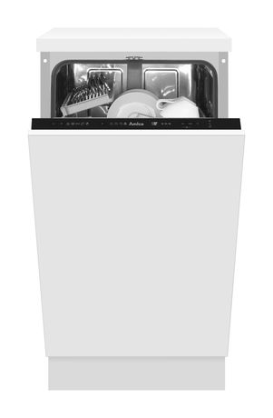 Amica EGSPV587921 45 cm Geschirrspüler vollintegriert (ohne Front) Leise 10 Maßgedecke aquaStop Funktion f&uuml;r 309,00 Euro