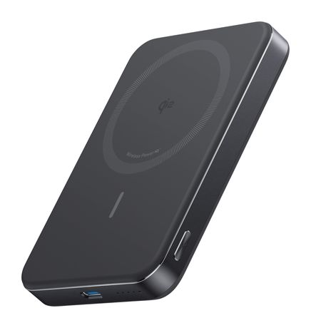 Anker MagGo 10000 mAh Powerbank USB Typ-C Kabelloses Laden  (Schwarz) f&uuml;r 54,49 Euro