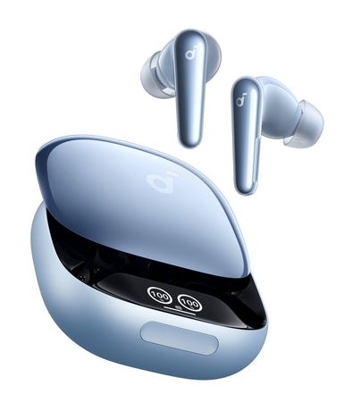 Anker Soundcore Liberty 4 Pro In-Ear Bluetooth Kopfhörer Kabellos TWS 10 h Laufzeit IPX5 USB Typ-C  (Hellblau) f&uuml;r 114,99 Euro