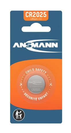 Ansmann CR2025 Lithium-Knopfzelle f&uuml;r 5,99 Euro