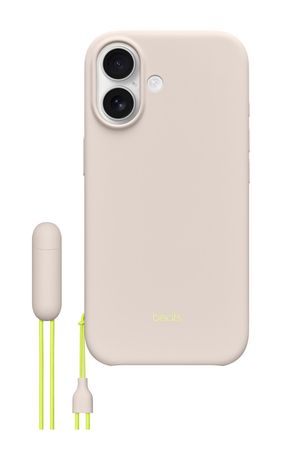 Beats Kickstand Case mit MagSafe Cover für Apple iPhone 17  (Limette, Steinfarbe) 
