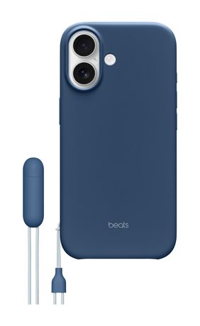 Beats Kickstand Case mit MagSafe Cover für iPhone 17 (Blau) 