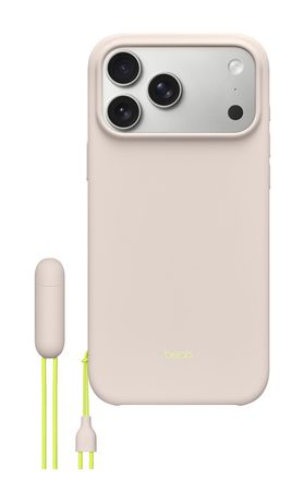 Beats Kickstand Case mit MagSafe Cover für Apple iPhone 17 Pro Max  (Limette, Steinfarbe) 