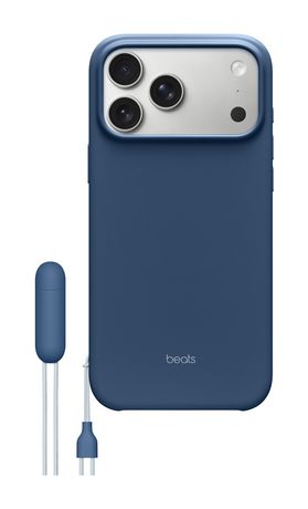 Beats Kickstand Case mit MagSafe Cover für iPhone 17 Pro Max (Blau) 
