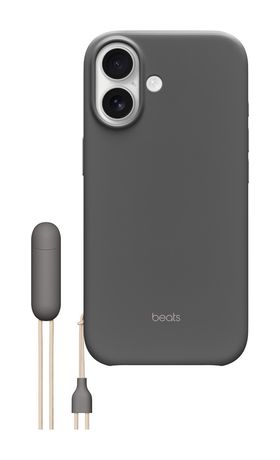 Beats Kickstand Case mit MagSafe Cover für Apple iPhone 17  (Granit, Grau) 