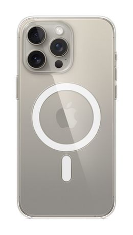 Apple Clear Case mit MagSafe Cover für Apple iPhone 15 Pro Max  (Transparent) f&uuml;r 59,00 Euro