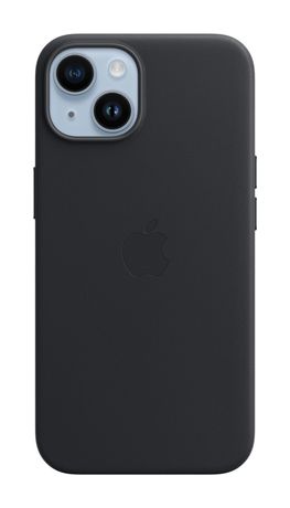 Apple Leder Case mit MagSafe Cover für Apple iPhone 14  (Schwarz) f&uuml;r 57,76 Euro