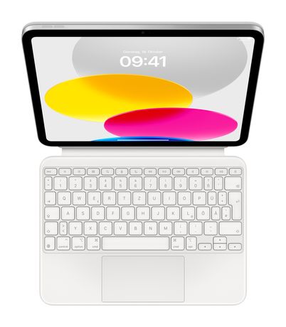 Apple Magic Keyboard Folio für Apple iPad A16 und iPad 10.Gen  (Aluminium) f&uuml;r 287,00 Euro