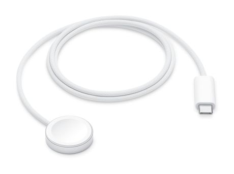 Apple Magnetisches Schnellladegerät auf USB-C Kabel 1 m Ladekabel Apple Watch alle Modelle (Weiß) f&uuml;r 29,00 Euro