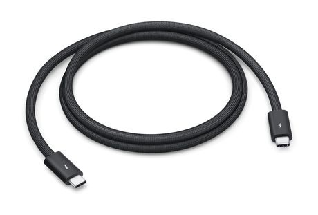 MDW94ZM/A Stecker auf Stecker bis 240 W 1 m  (Schwarz) 