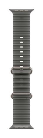 Ocean Armband  Watch 44/45/46/49 mm (Halbtransparentes Schwarz) 