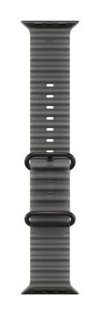 Ocean Armband  Watch 44/45/46/49 mm (Halbtransparentes Schwarz) 