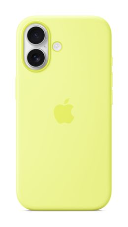 Silikon Case mit MagSafe Cover für iPhone 17 (Gelb) 