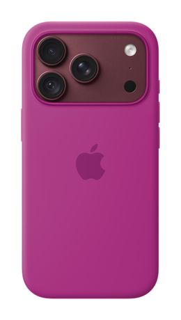 Silikon Case mit MagSafe Cover für iPhone 18 Pro (Magenta) 