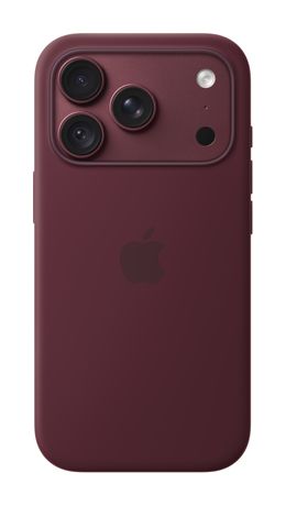 Silikon Case mit MagSafe Cover für iPhone 18 Pro (Burgund) 