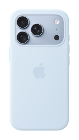 Silikon Case mit MagSafe Cover für iPhone 18 Pro (Blau) 