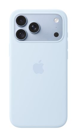 Silikon Case mit MagSafe Cover für iPhone 18 Pro Max (Blau) 