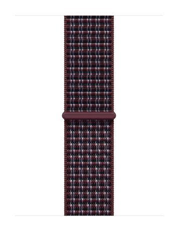 Sport Loop Armband  Watch 38/40/41/42 mm  (Burgunder Kariert) 