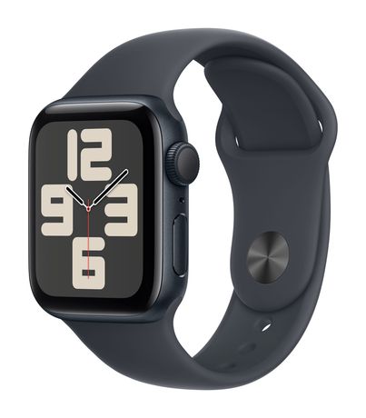 Apple Watch SE (2024) Digital 40 mm S/M Smartwatch Rechteckig 18 h 326 ppi  (Schwarz) f&uuml;r 249,00 Euro