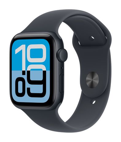 Apple Watch SE (3.Gen) 44 mm S/M Smartwatch Rechteckig 32 h 326 ppi  (Schwarz) f&uuml;r 359,00 Euro