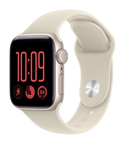 Apple Watch SE (3.Gen) 40 mm S/M Smartwatch Rechteckig 32 h 326 ppi  (Beige) f&uuml;r 269,00 Euro
