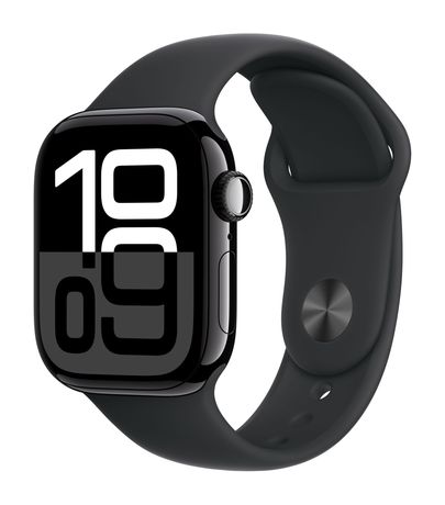 Apple Watch Series 10 Digital 42 mm S/M Smartwatch Rechteckig IP6X 36 h 326 ppi 4G  (Schwarz) f&uuml;r 569,00 Euro
