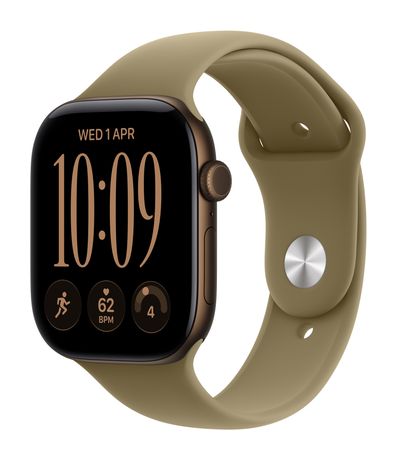 Apple Watch Series 12 42 mm S/M Smartwatch Rechteckig IP6X 24 h 326 ppi  (Bronze) f&uuml;r 449,00 Euro
