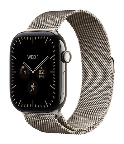 Apple Watch Series 12 46 mm S/M Smartwatch Rechteckig IP6X 24 h 326 ppi 5G  (Titan) f&uuml;r 899,00 Euro