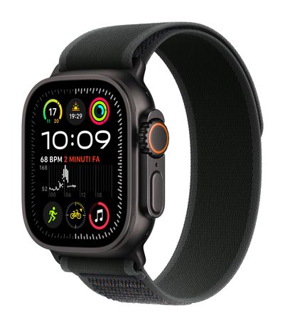 Apple Watch Ultra 2 Digital 49 mm S/M Smartwatch Rechteckig IP6X 72 h 326 ppi 4G  (Schwarz) f&uuml;r 789,00 Euro