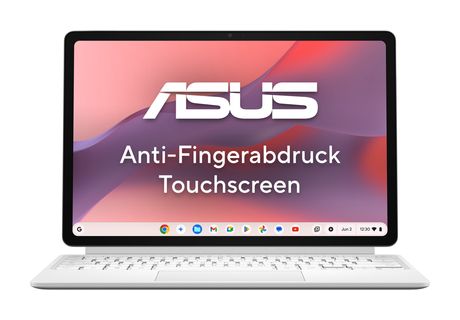 Asus Chromebook CM3206DM4A-TR0145 WQXGA Notebook 30,7 cm (12.1 Zoll) 2560 x 1600 Pixel 8 GB Ram 128 GB eMMC ChromeOS MediaTek Kompanio max. 2,6 GHz  (Titan) f&uuml;r 555,00 Euro