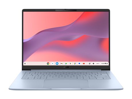 Asus Chromebook CM1406CM4A-LY0052 WUXGA Notebook 35,6 cm (14 Zoll) 1920 x 1200 Pixel 8 GB Ram 128 GB eMMC ChromeOS MediaTek Kompanio max. 2,6 GHz  (Blau) f&uuml;r 404,00 Euro