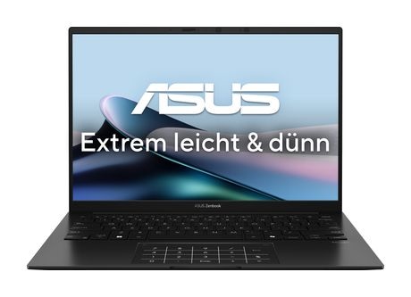 Asus Zenbook 14 UM3406KA-QD041W WUXGA Notebook 35,6 cm (14 Zoll) 1920 x 1200 Pixel 512 GB SSD Windows 11 Home AMD Ryzen 5 max. 4,8 GHz  (Schwarz) f&uuml;r 799,00 Euro