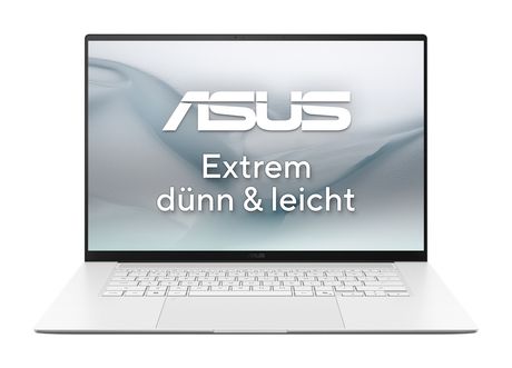 Asus Zenbook S16 UM5606GA-SR681W Copilot+ PC WQXGA+ Notebook 40,6 cm (16 Zoll) 2880 x 1800 Pixel 32 GB Ram 1 TB SSD Windows 11 Home AMD Ryzen 9 max. 5 GHz  (Weiß) f&uuml;r 2.299,00 Euro