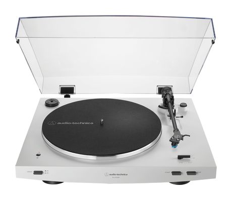 Audio-Technica AT-LP3XBTWH vollautomatischer Audio-Plattenspieler mit Riemenantrieb  (Weiß) f&uuml;r 245,99 Euro