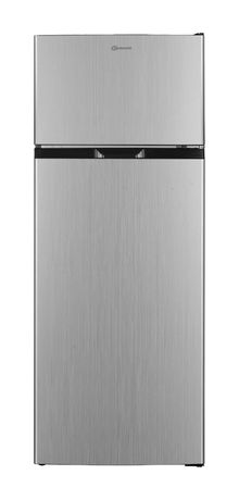 Bauknecht K55T0413S 169 l / 37 l Kühl-Gefrierkombi freistehend 137 kWh Jahr  (Edelstahl) f&uuml;r 399,00 Euro