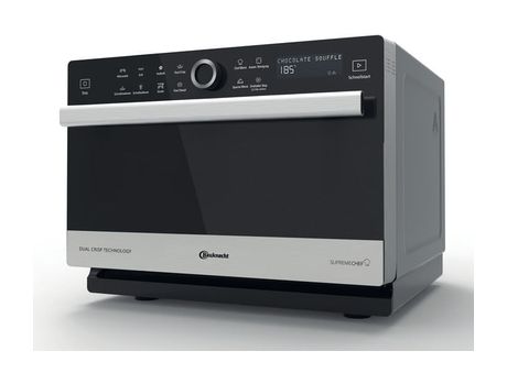 Bauknecht MW3391SX Freistehende Mikrowelle 1000 W Größe: groß 7 Stufen Dampfgaren Grill  (Schwarz, Grau) f&uuml;r 349,00 Euro