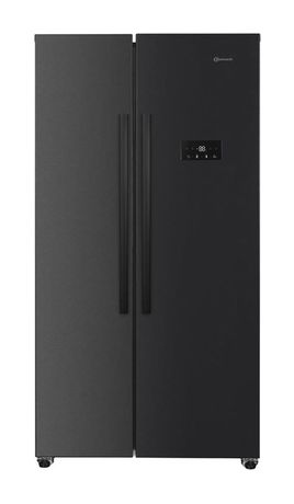 Bauknecht SBSC90BL Side-by-Side Kühl-/ Gefrierkombination 347 l / 185 l 200 kWh NoFrost 1770 mm x 910 mm  (Schwarz) f&uuml;r 838,00 Euro