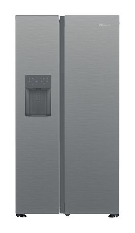 Bauknecht SBSIWD90 Pearl Side-by-Side Kühl-/ Gefrierkombination 375 l / 203 l 269 kWh NoFrost 1790 mm x 910 mm  (Gebürsteter Stahl) f&uuml;r 849,00 Euro