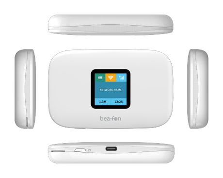 Beafon MR2_EU001W WiFi 4 Router Einzelband (2,4GHz) f&uuml;r 44,99 Euro